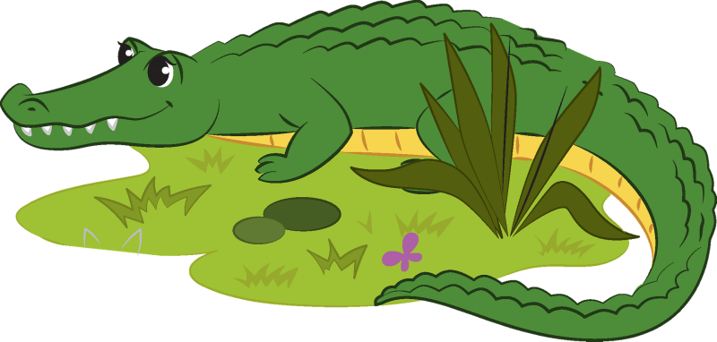 Крокодил мультяшный