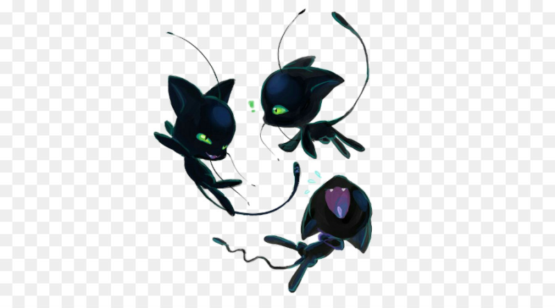 Черный кот из леди баг