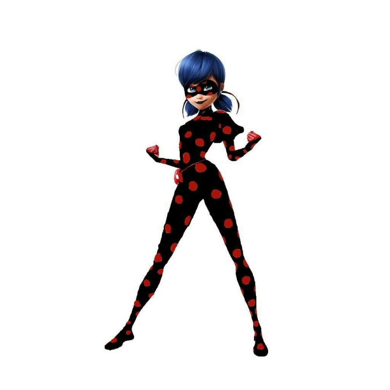 Бражник леди баг на белом фоне