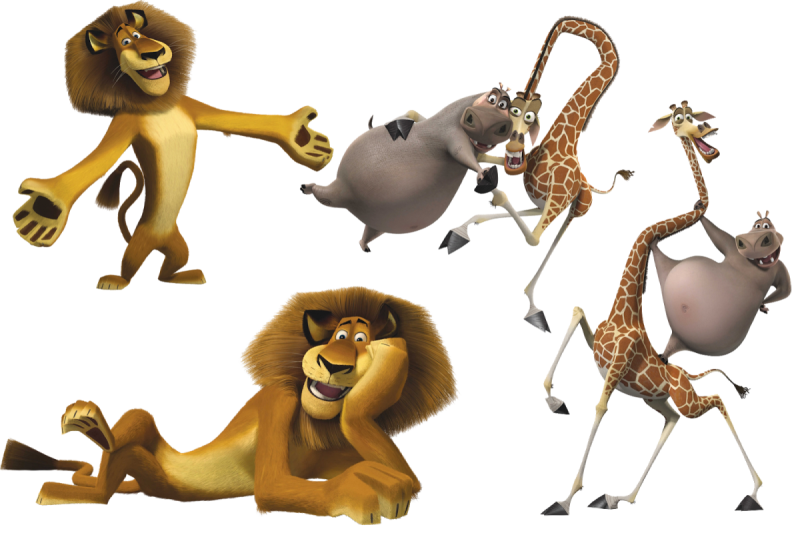 Мадагаскар Алекс Глория Мелман