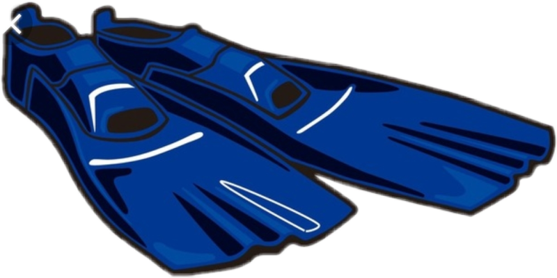 Ласты мультяшный