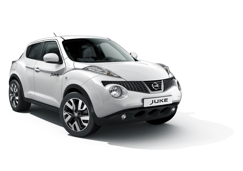 Nissan Juke 2011 белый