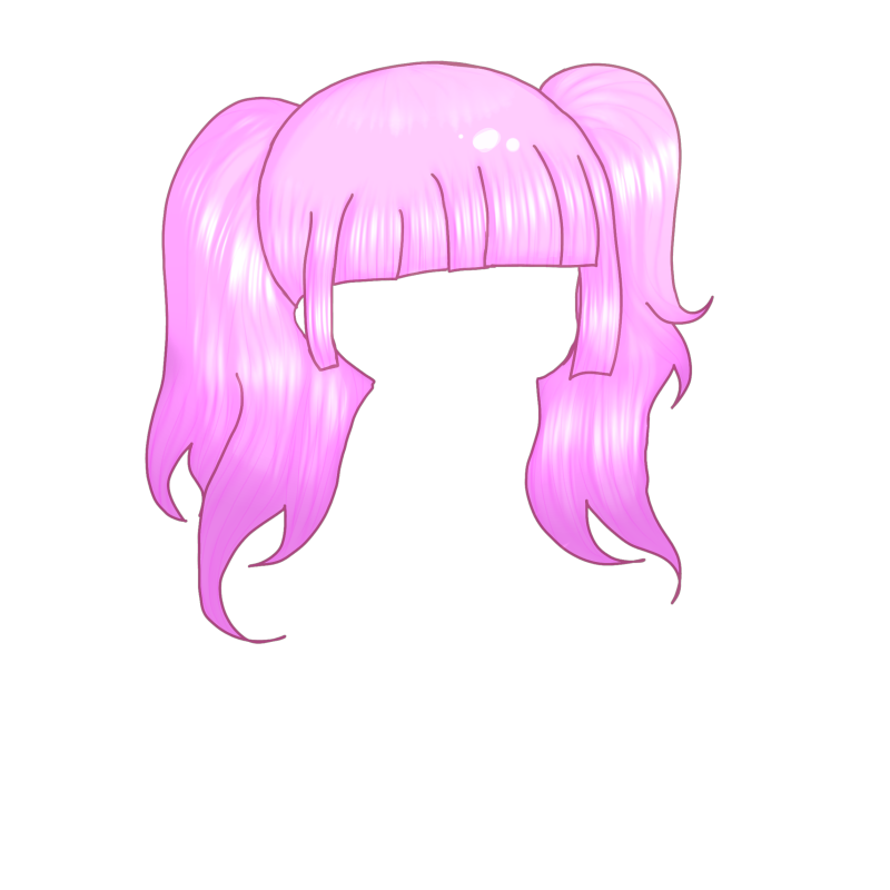 Гача причёски для девушек