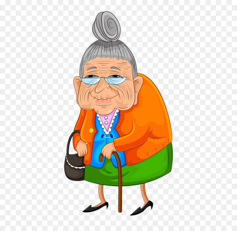 Мультяшные старушки