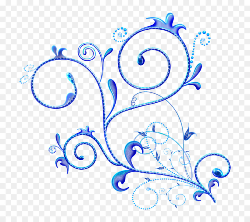 Орнамент на прозрачном фоне