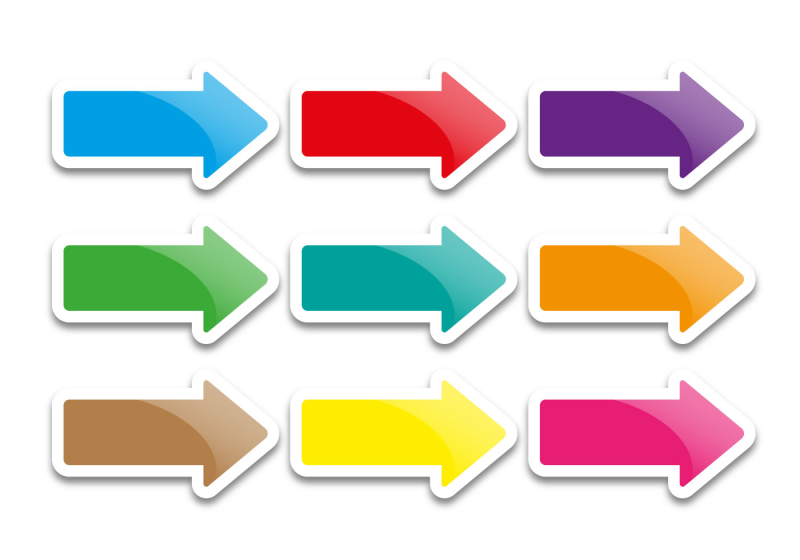 Стрелки в разных направлениях