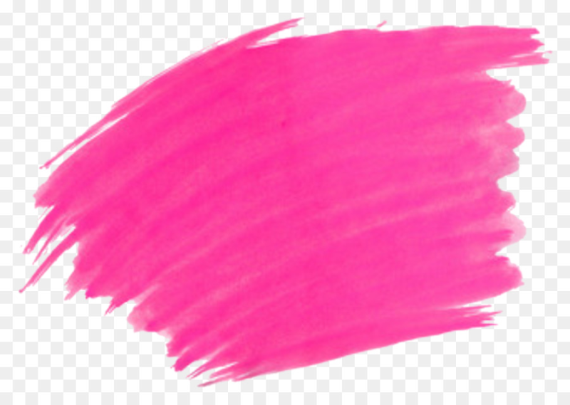 Мазки кистью розовые