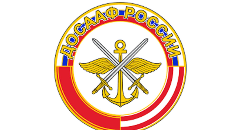Флаг ДОСААФ России
