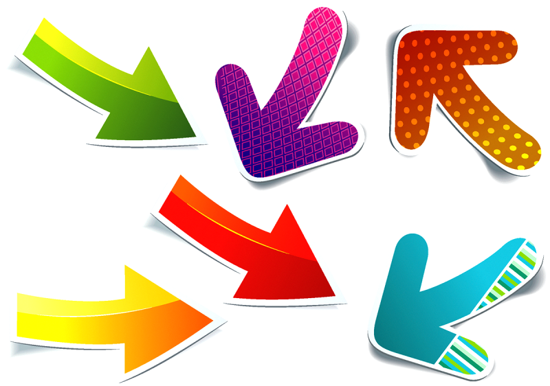 Стрелочка без фона