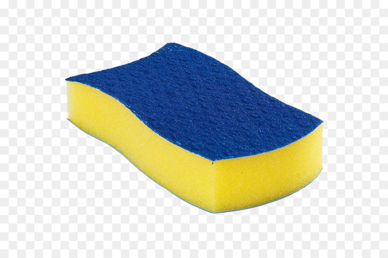 Губка для посуды желтая