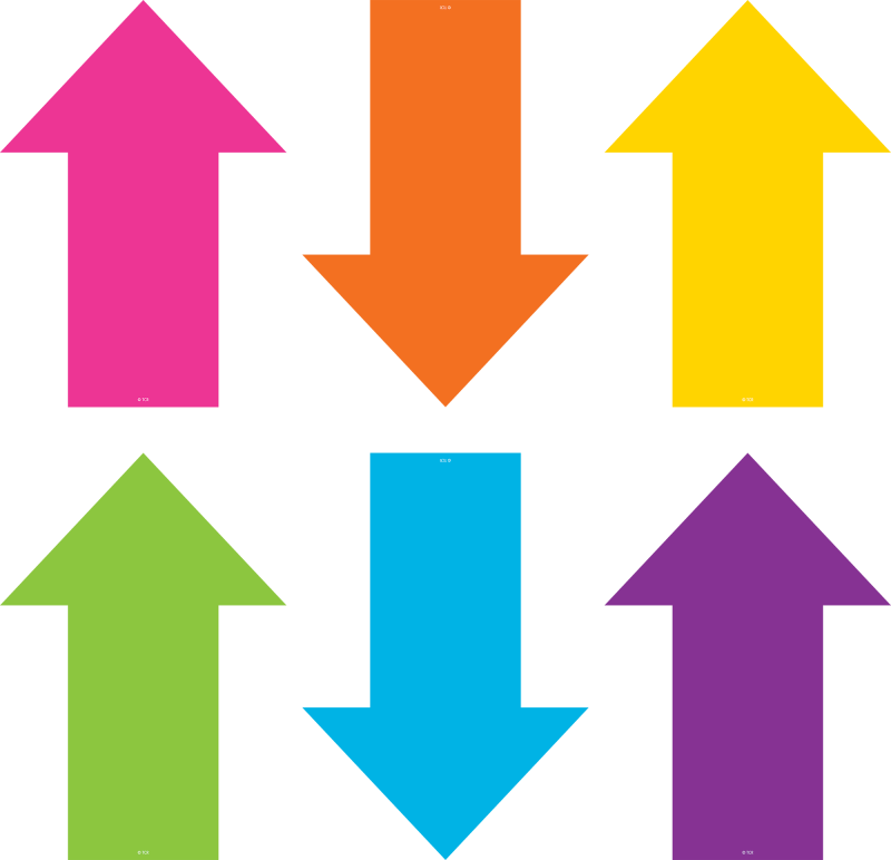 Цветные стрелочки