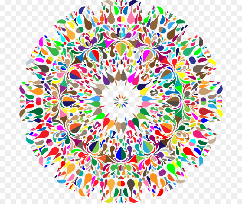 Цветные узоры