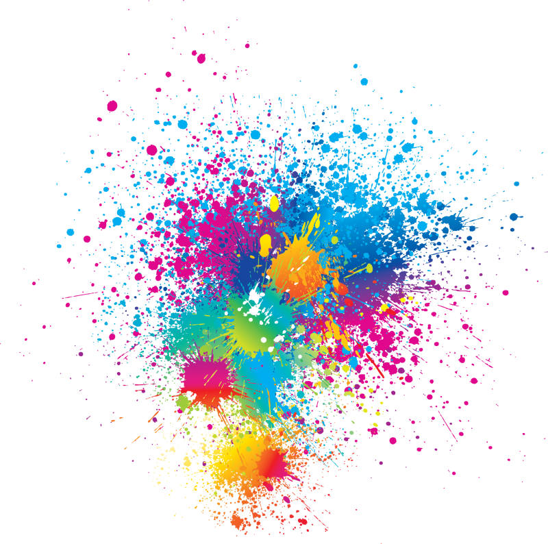 Брызги краски