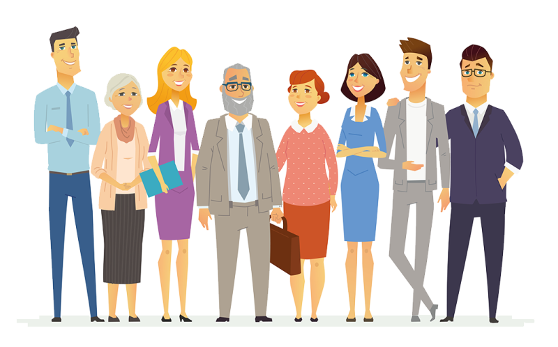 Векторные иллюстрации персонал