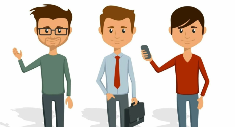 Мультяшный человек