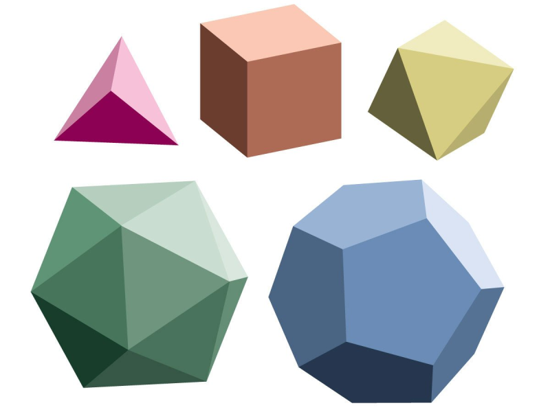 Многогранные геометрические фигуры