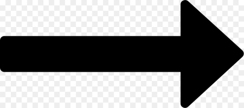 Черная стрелка направо