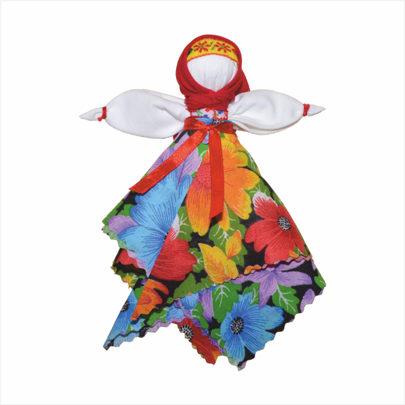 Обережная масленичная кукла