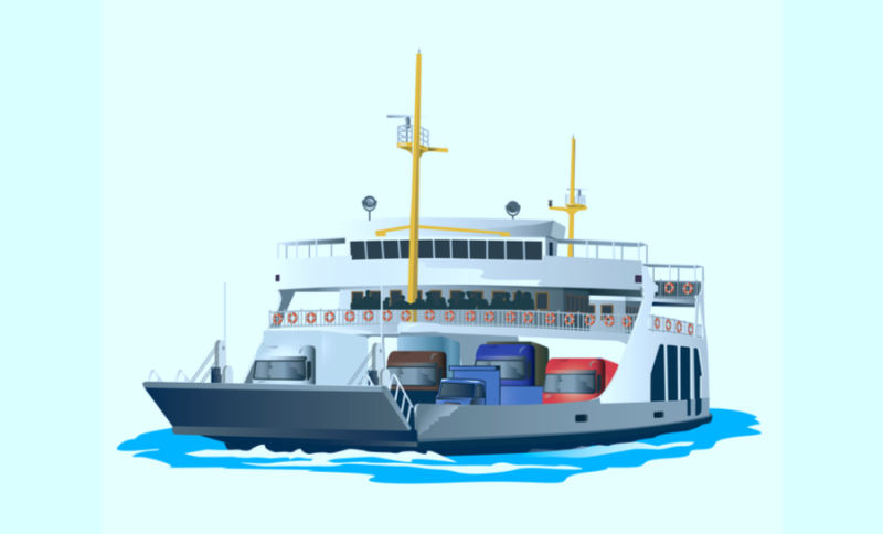 Паром для детей