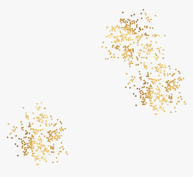 Золотые блестки россыпь