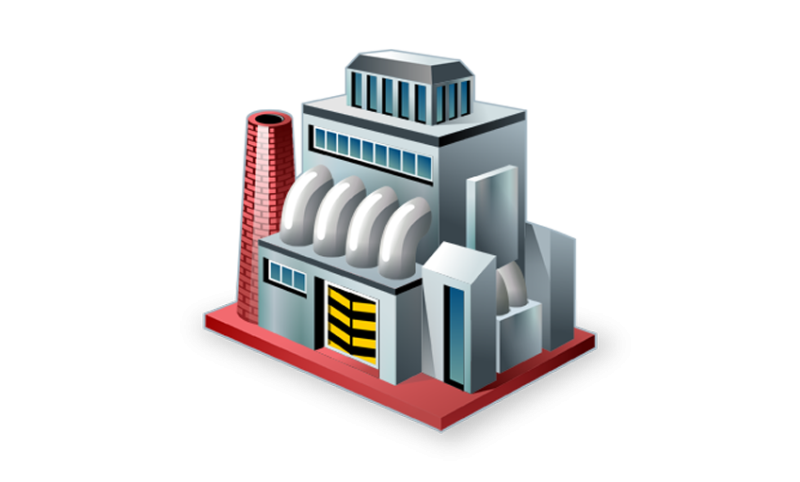 Промышленные предприятия пиктограмма