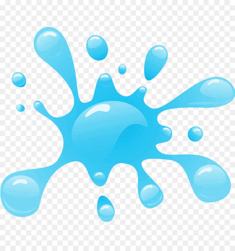 Клякса воды