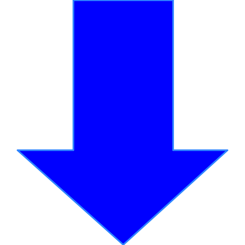 Знак стрелки вниз