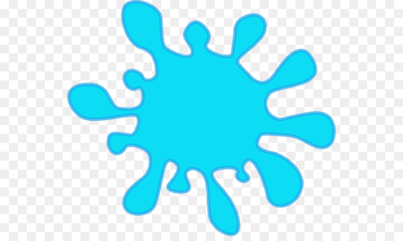 Голубая Клякса Клякса