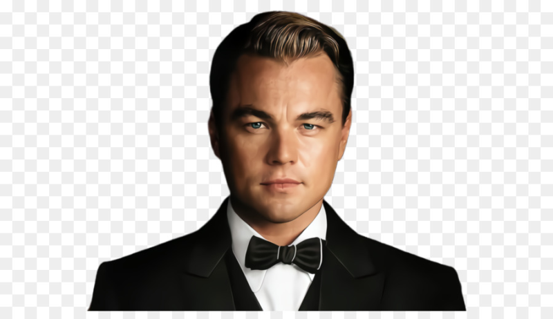 Леонардо ди Каприо на белом фоне