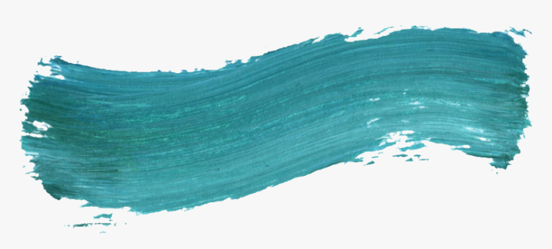 Мазок кистью на прозрачном фоне