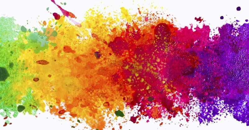 Брызги краски