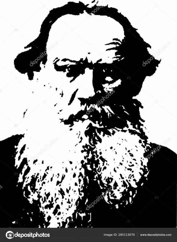 Лев Николаевич толстой чб