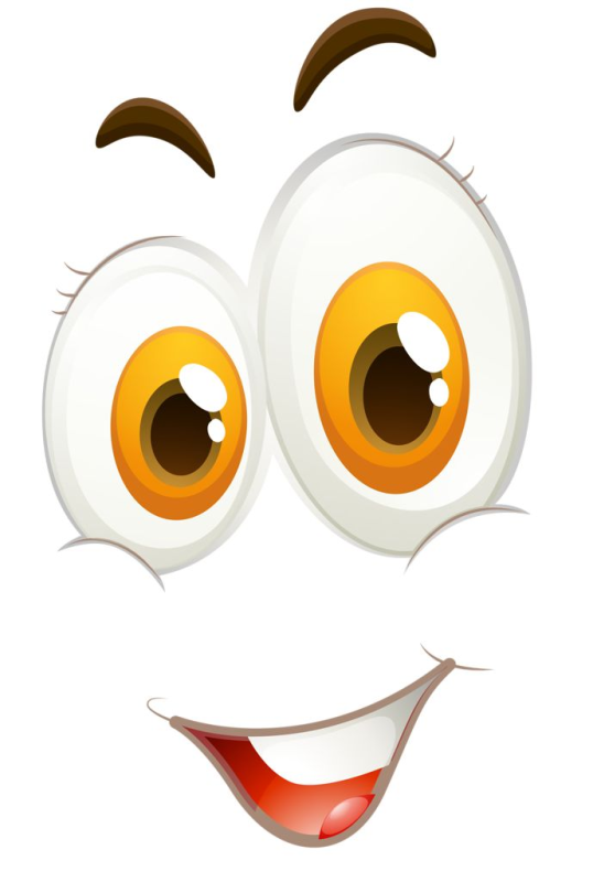 Мордочка глаза и рот