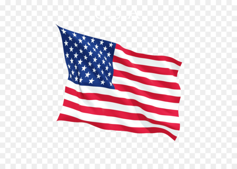 Флажок США на прозрачном фоне
