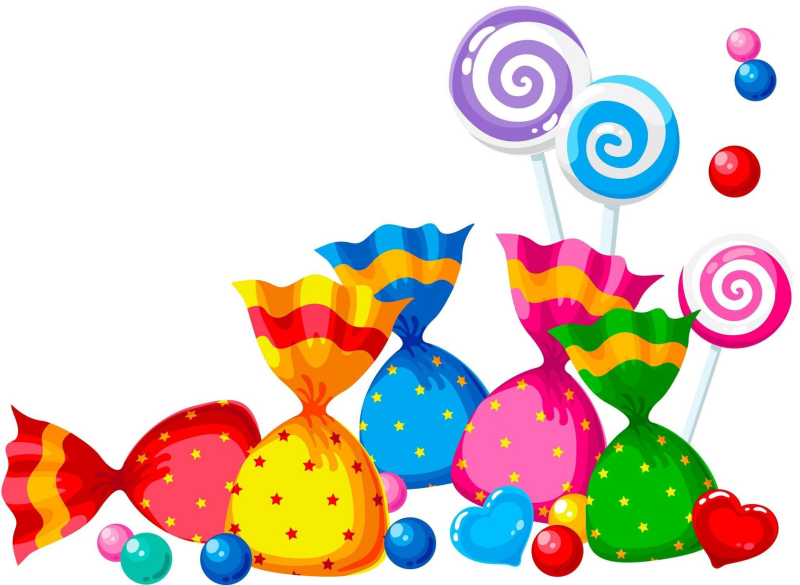 Конфеты мультяшные