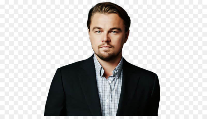 Леонардо ди Каприо на белом фоне