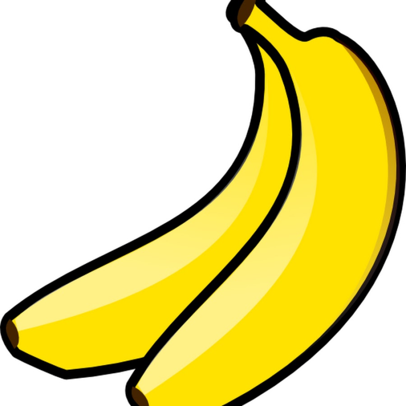 Банан мультяшный