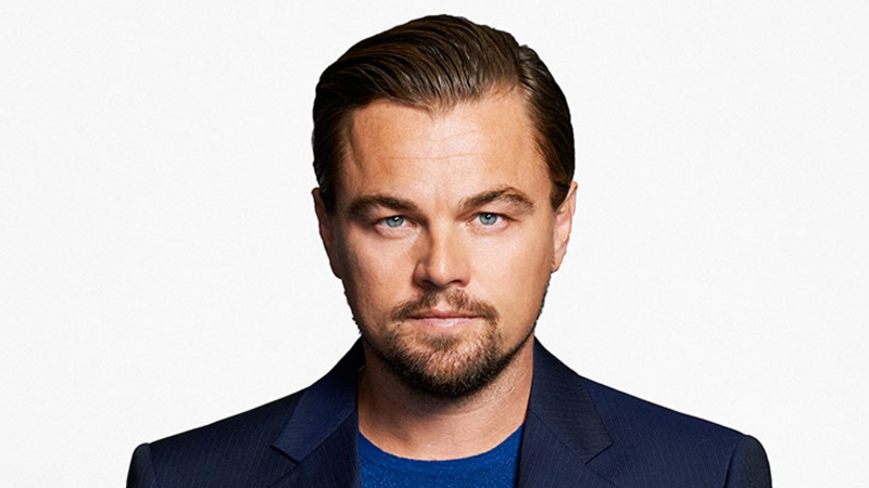 Леонардо ди Каприо анфас