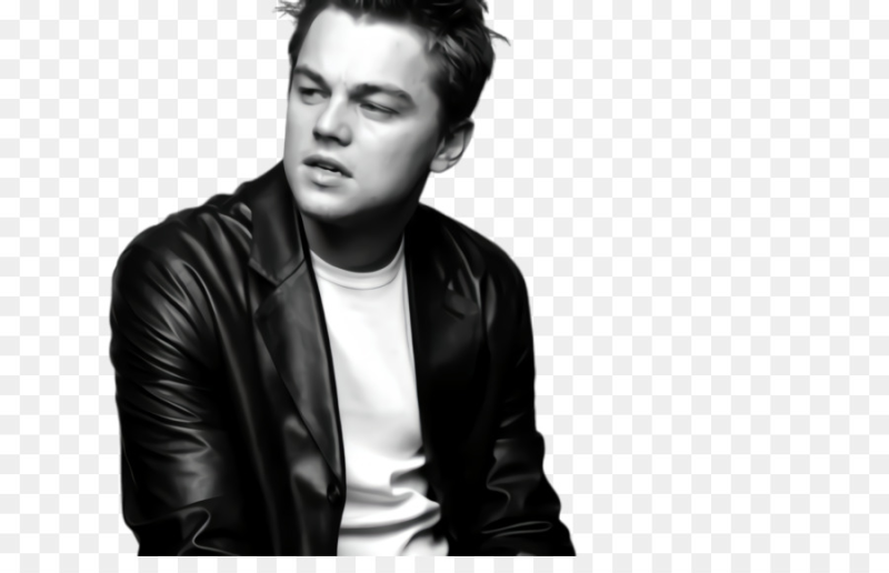 Леонардо ди Каприо на белом фоне