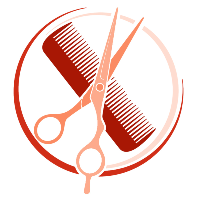 Парикмахерская значок