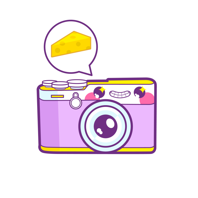 Камера стикер