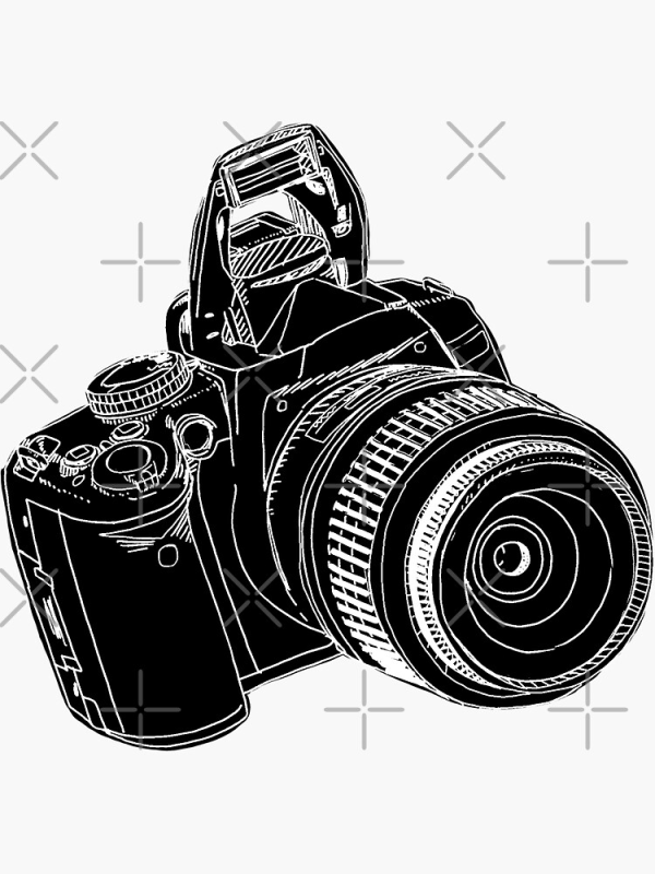 Фотоаппарат рисунок