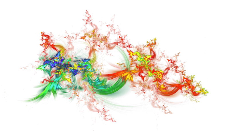 Абстракция на белом фоне