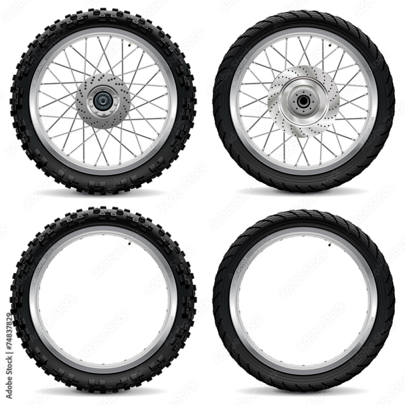 Колесо кроссового мотоцикла