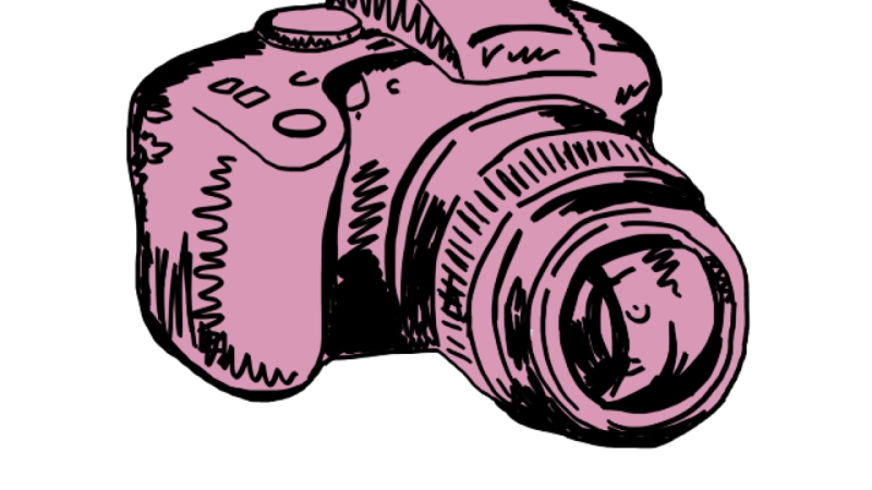 Фотоаппарат стикер