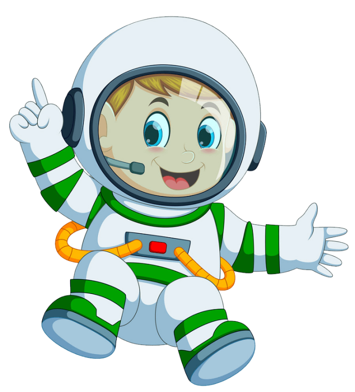 Космонавты мультяшные