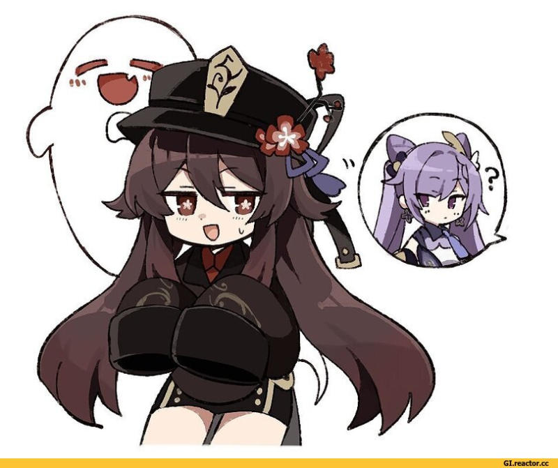 Призрак Хутао Геншин