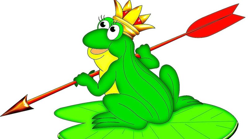 Царевна лягушка со стрелой