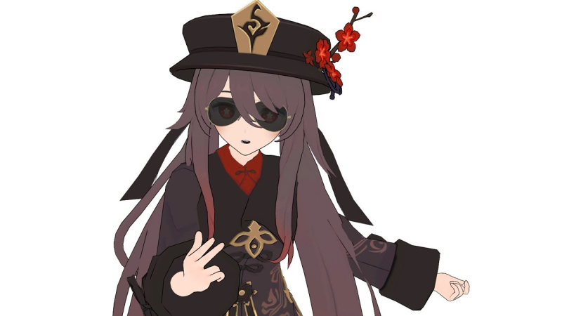 Призрак Хутао Геншин