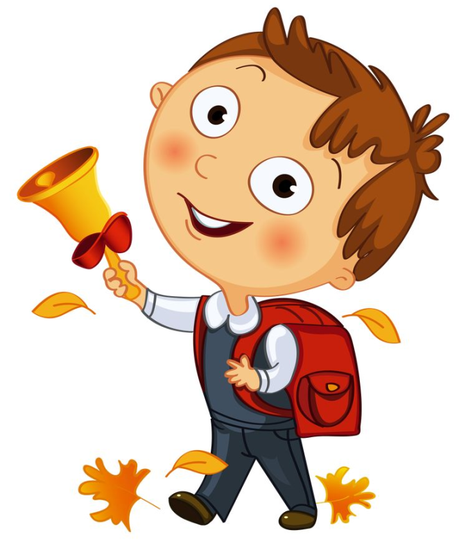 Мультяшные школьники